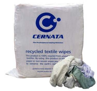 Coloured Towelling Rag Mixed Colours Poly Pack 10kg